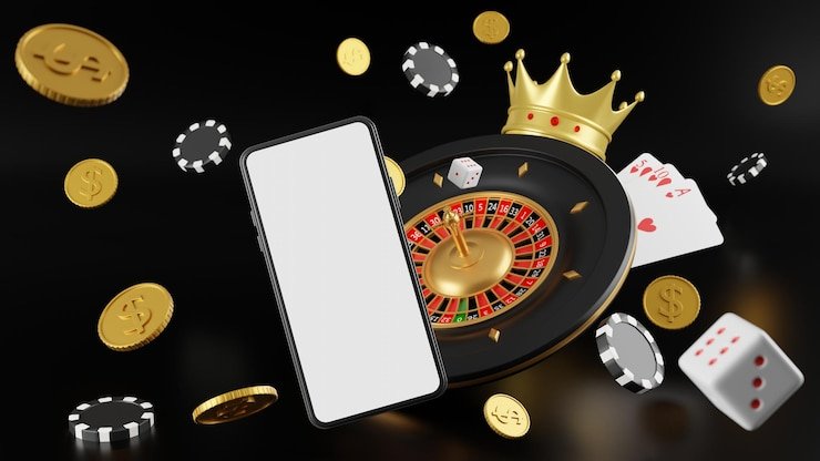 Aplikasi mobile tajamwin menampilkan antarmuka dashboard dengan permainan pilihan